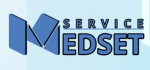 Логотип сервисного центра Медсет